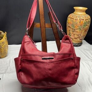 Rosetti Chic Red Crossbody Bag